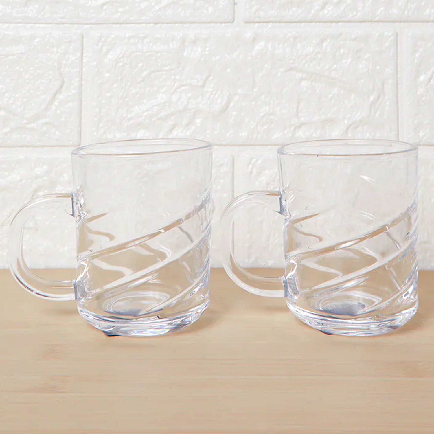 Glass Coffe & Tea Cup / Mug Enjoy Your Drink in Style, Water glass (6 pcs Set / 220 ML) Glass Coffe & Tea Cup / Mug Enjoy Your Drink in Style, Water glass (6 pcs Set / 220 ML)